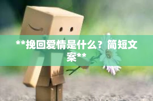 **挽回爱情是什么？简短文案**