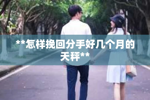 **怎样挽回分手好几个月的天秤**