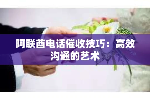 阿联酋电话催收技巧：高效沟通的艺术