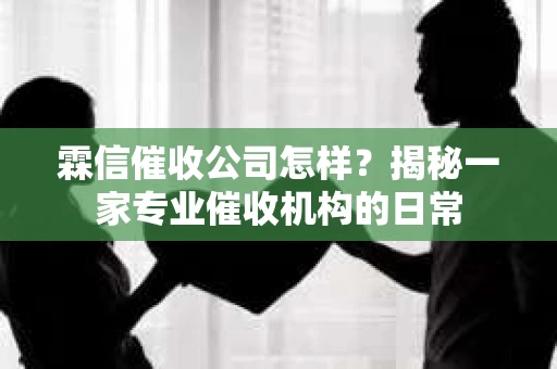 霖信催收公司怎样？揭秘一家专业催收机构的日常