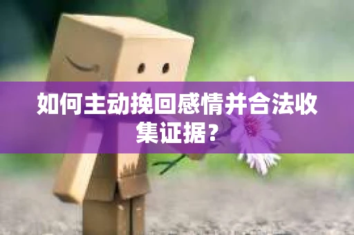 如何主动挽回感情并合法收集证据？