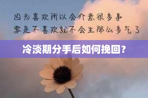 冷淡期分手后如何挽回？