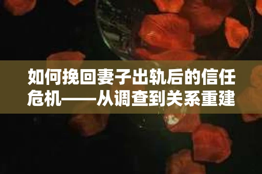 如何挽回妻子出轨后的信任危机——从调查到关系重建的全方位指南